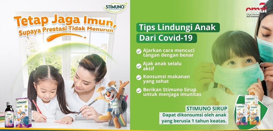 Jelang Sekolah Tatap Muka, Lindungi Anak Anda dengan STIMUNO Sirup